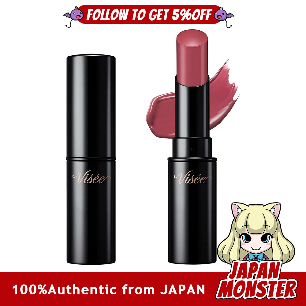 Kose Visee Nenmaku Fake Rouge PK851 Selfish Paw Mauve Pink Mucosa Lip Mucosa Color Complexion Shiny Serum Ingredients 3.8g x 1