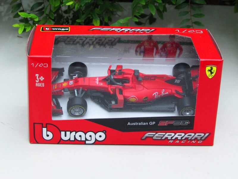 Bburago 1:43 F1 2019 Amg W10 Rb15 Sf90 Diecast Racing Car Toy Cars