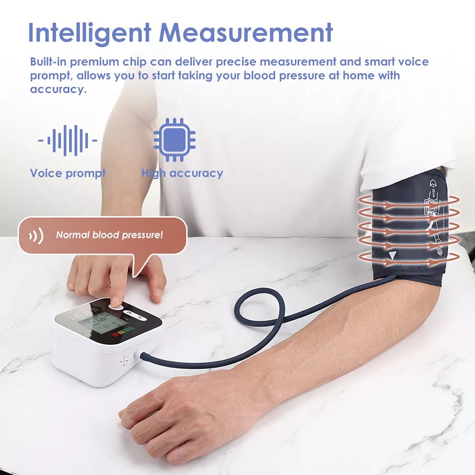 Automatic Blood Pressure Machine - Digital Automatic Blood Pressure BP ...