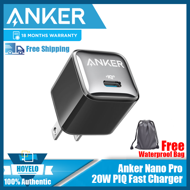 Anker 511 sạc (Nano Pro), Anker Nano Pro, 20W piq 3.0 bền nhỏ gọn sạc nhanh, USB C sạc cho iPhone 12