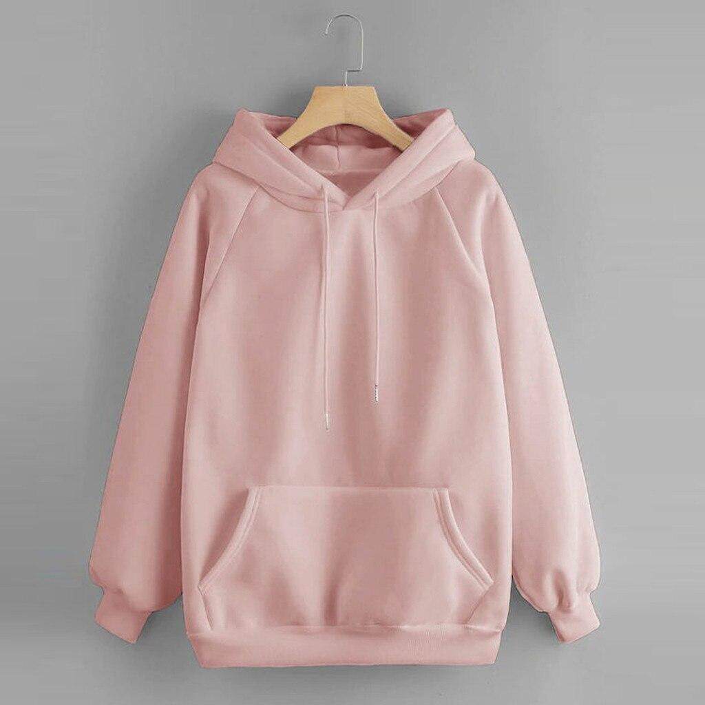 basic pink hoodie