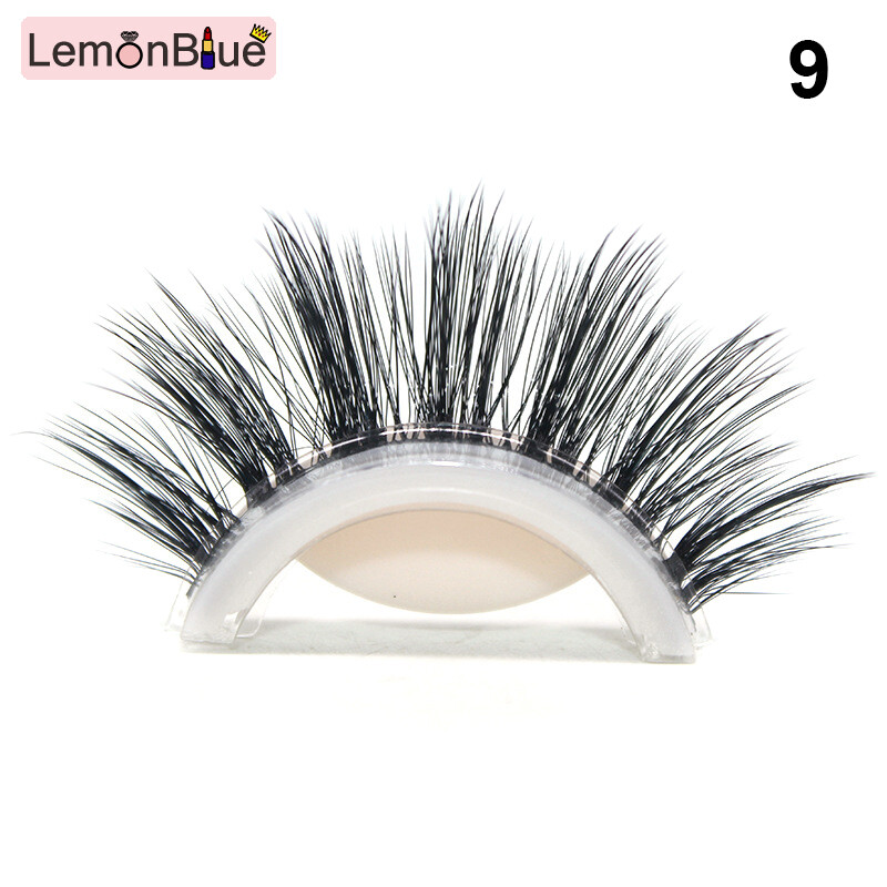 Gambar LemonBlue Glue Free 3D False Eyelash Extensions Self Adhesive Reusable Nature Long Eyelash