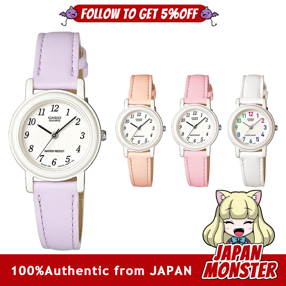 [4Colors] Casio Watch Casio Collection LQ 139L Women's Purple Orange Pink White Japan