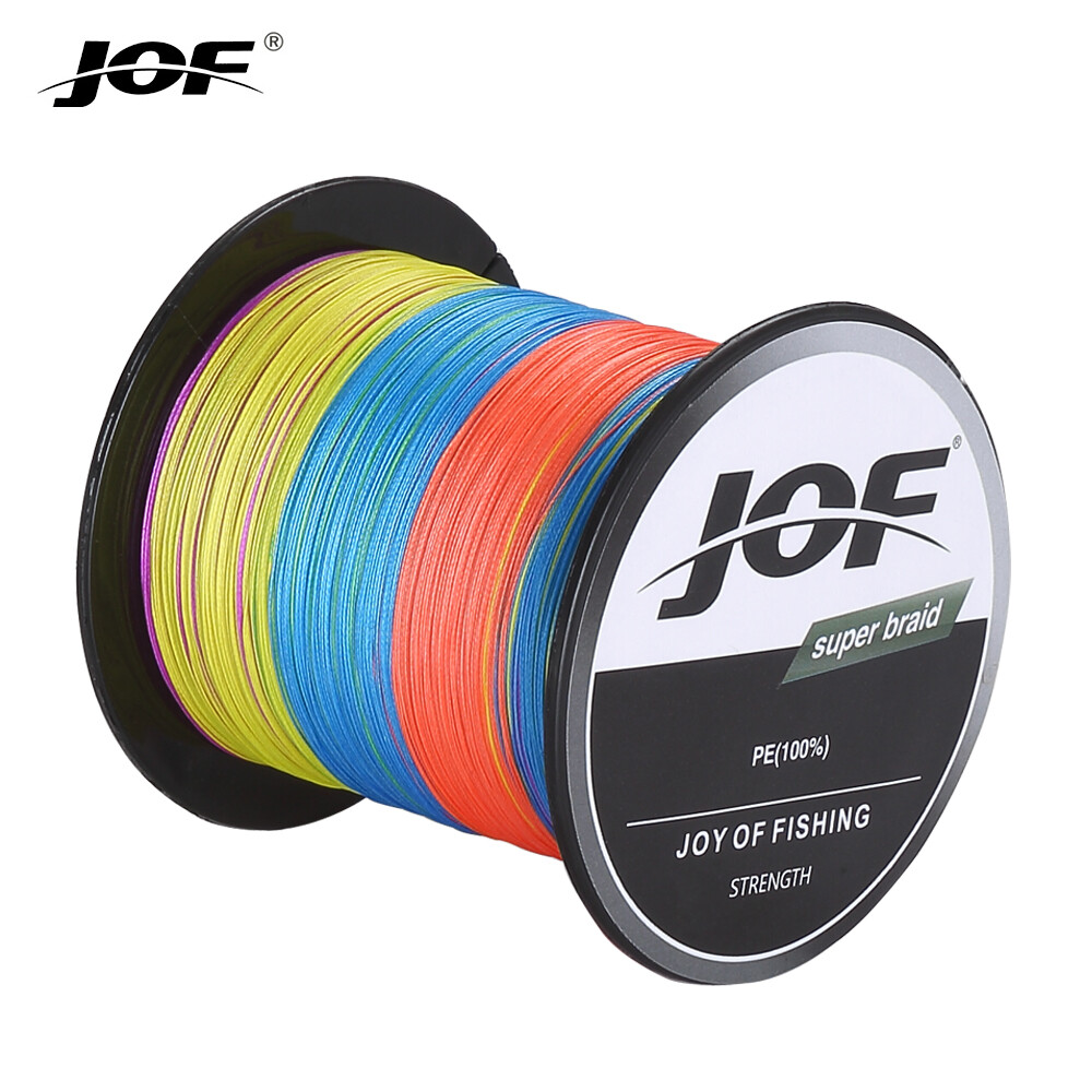 JOF X4 100M Super Carp Fishing Fishing Line Multifilament Fishing Line Fishing Accessories Braided Cord For Fishing ราคา 45 บาท*ส่งฟรี