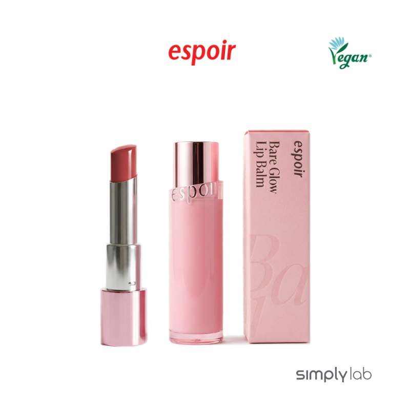 [Espoir] Son dưỡng môi (7 màu) 3g | thanh dưỡng ẩm cho thủy tinh tự nhiên tỏa sáng & chăm sóc môi (thuần chay)
