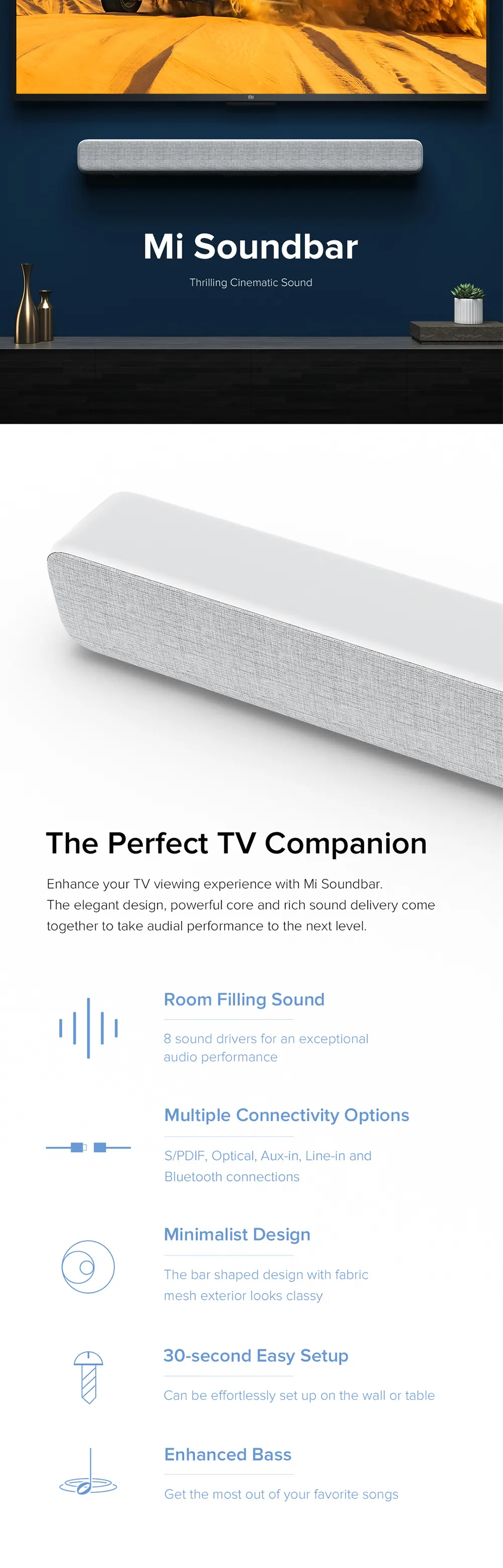 xiaomi bluetooth soundbar