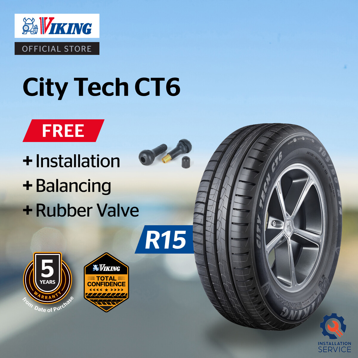 185/70R14 88T VIKING CITY TECHⅡ J.77 Viking CityTech II - Tyre Reviews And Ratings