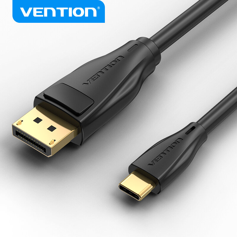 Vention Cáp Chuyển Đổi Type-C Sang DP 8K 60Hz - Cáp USB-C to DisplayPort, Hỗ Trợ 8K@60Hz, 4K@144Hz,