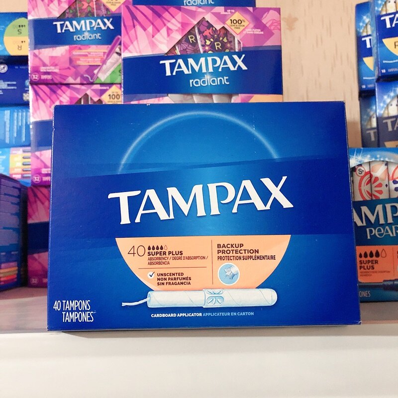 Gambar Spot Canada Tampax Danbisi tampon paper conduit type super large ordinary flow 20 40 54