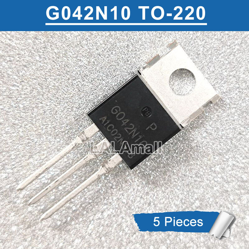 5pcs g042n10 hyg042n10 to220 go42n10 hyg042n10ns1p để 220 100V/160A n-kênh MOSFET Transistor New Ori