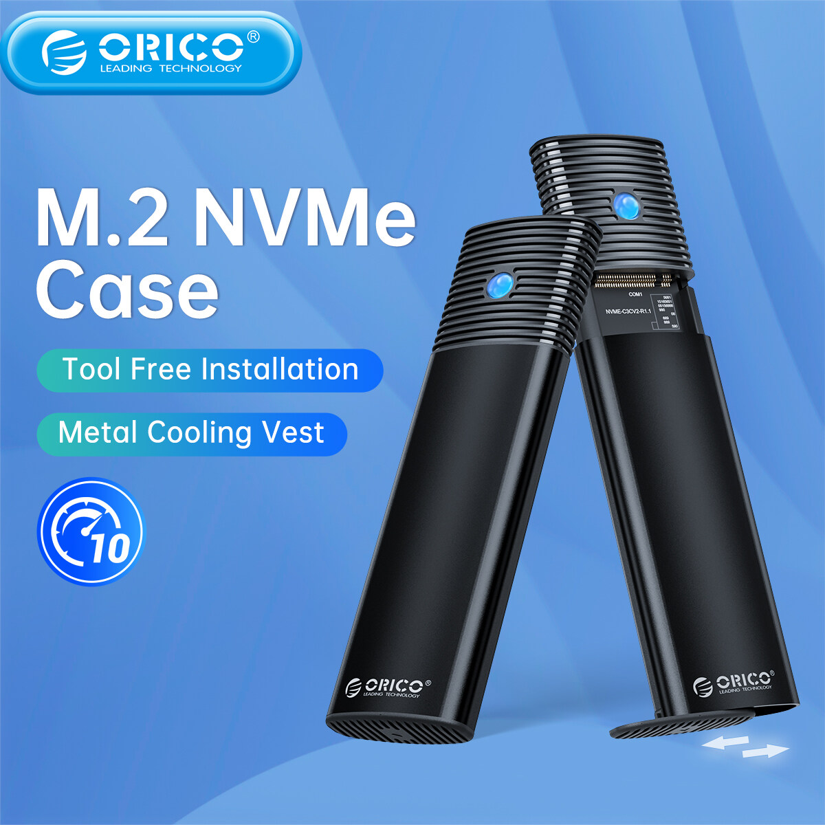 ORICO Vỏ Bọc SSD M.2 NGFF NVMe Vỏ USB 3.2 Type C Vỏ Ngoài Ổ Đĩa Cứng Vỏ Hộp Đựng HD Cho Máy Vi Tính Máy Tính Xách Tay Máy Tính Xách Tay