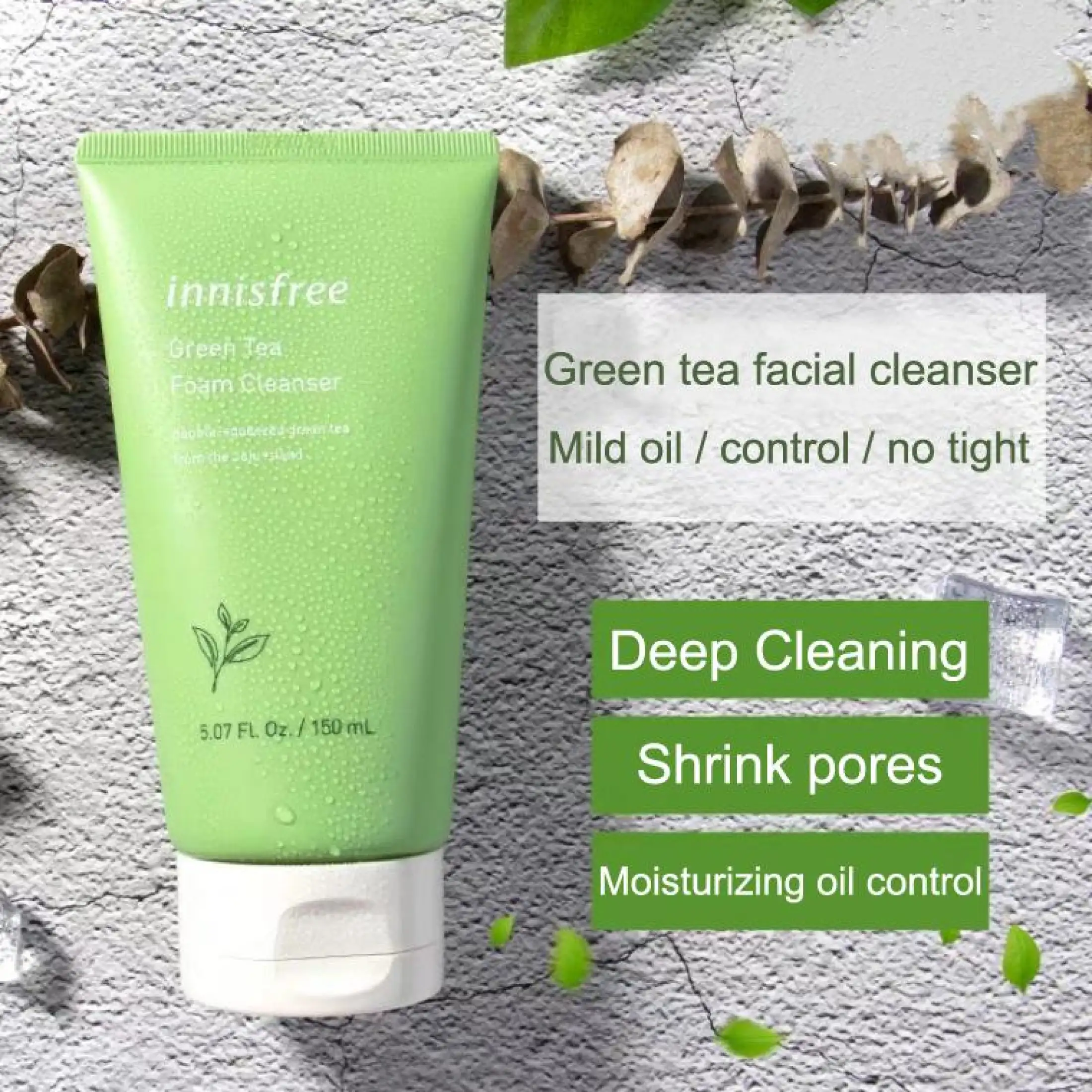 green tea facial cleanser