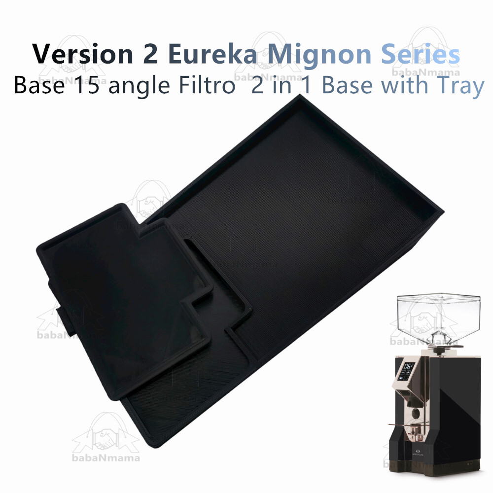 Gambar Version 2 Eureka Mignon Series Base 15 angle Filtro 2 in 1 Base with Tray