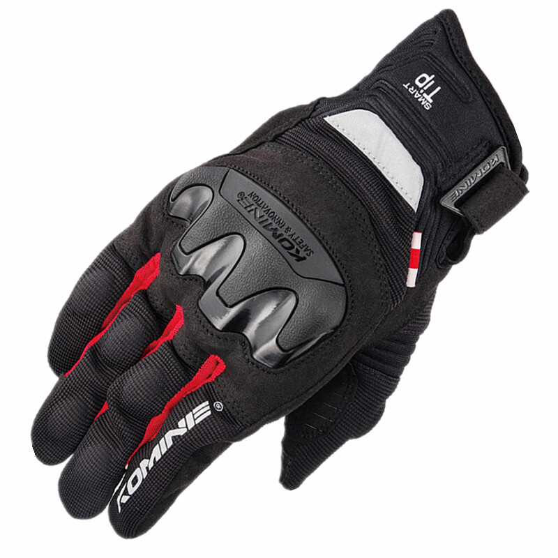 Găng tay đi xe máy komine gk 220, lưới 3d thoáng khí, chống rơi/có thể chạm, dùng để đua xe, mô tô địa hình, m-xxl