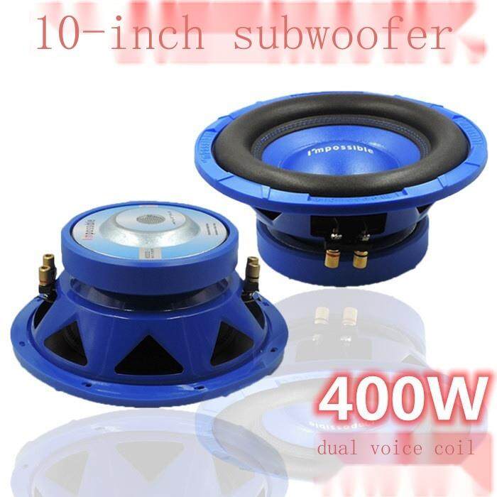 10 inch dual voice best sale coil subwoofer