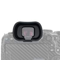 KIWIFOTOS Long Camera Eyecup For Canon EOS R10 R8 R7 R6 R5 R5C RP Cameras Soft Silicone Extended-Length Camera Viewfinder Eyepiece For Canon EOS R10 Canon EOS RP Canon EOS R5 Canon EOS R5C and Canon EOS R6 Canon EOS R7 Mirrorless SLR Cameras