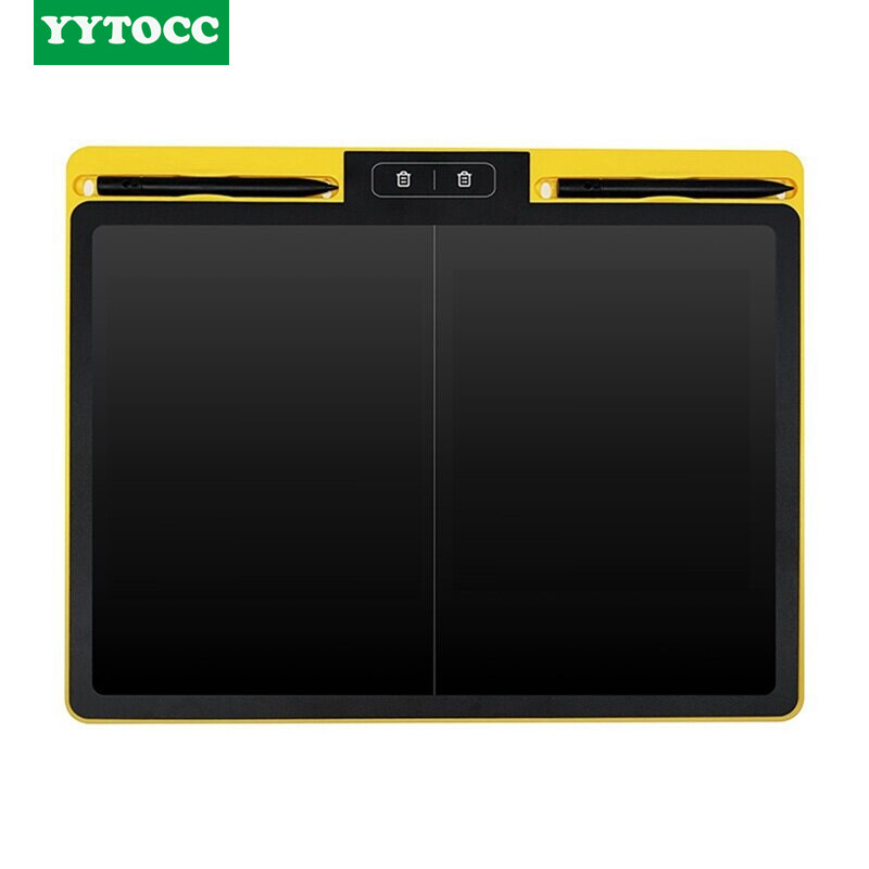 Lcd lớn bảng viết 16 inch với 2 phím xóa và chia màn hình , máy tính bảng vẽ và vẽ nguệch ngoạc