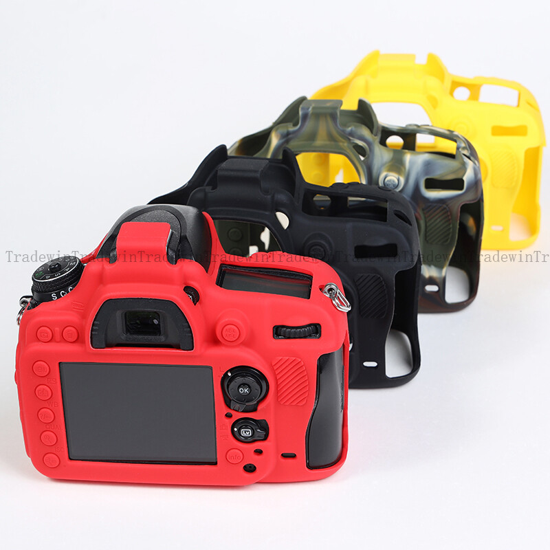 Nikon D600 cao su Silicone mềm thân máy Trường hợp bìa cho Nikon D600