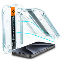 SPIGEN 2 Pack ฟิล์มกระจกสำหรับ iPhone Series [Glas.tR EZ Fit] Less Time Guaranteed Alignment / ฟิล์ม iPhone Series