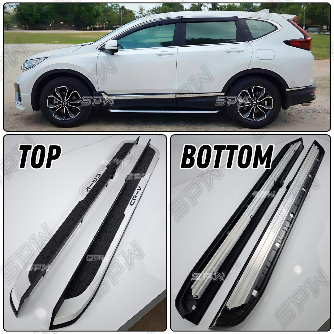 2PCS Running Boards Side Step Nerf Bars Pedals Fits for Honda CRV CR-V