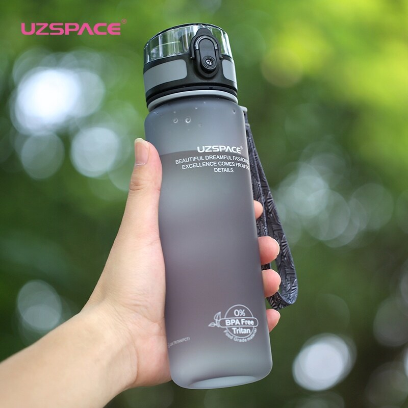 Gambar ?CW? Hot SaleWater Bottle 500 1000MLShaker Outdoor TravelLeakproof DrinkwareDrink Bottle BPA Free