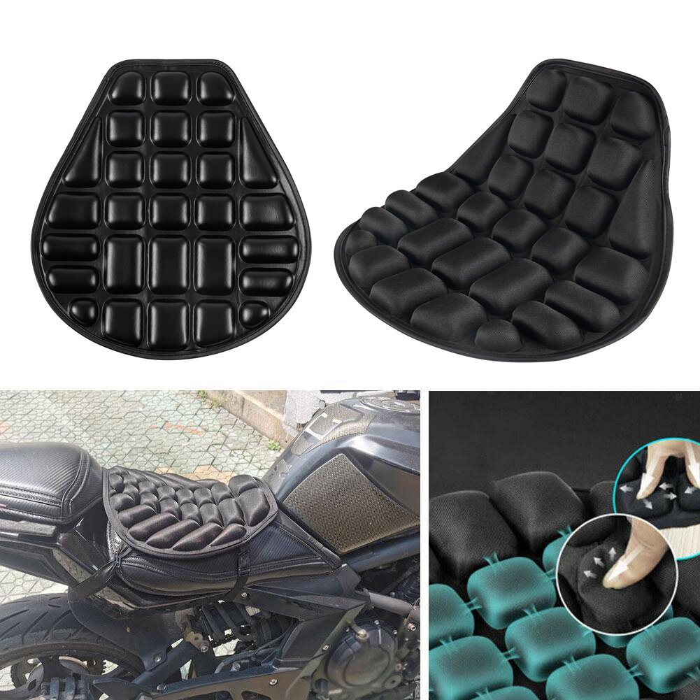 Bọc xe máy air bọc ghế xe máy tấm đệm khí mới gối đệm ghế bảo vệ giải tỏa căng thẳng ghế gel xe máy thông dụng eva / pu