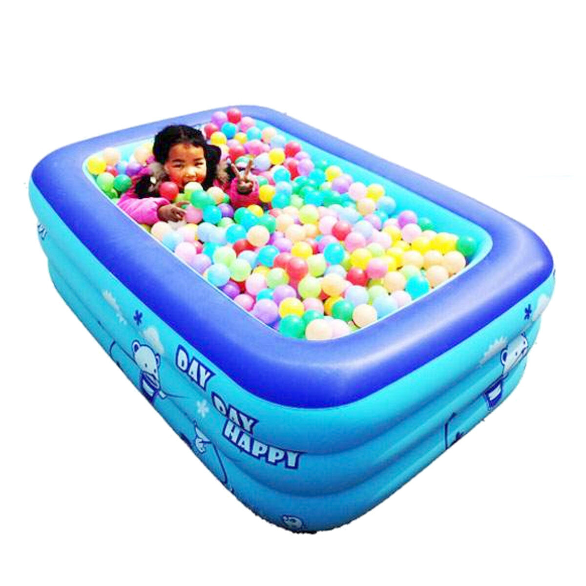 Generic 120/130/150/210cm Portable PVC Inflatable Swimming Pool Big