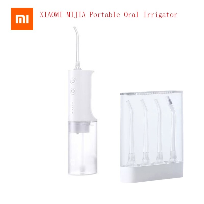 Gambar ?Ready? XIAOMI MIJIA MEO701Oral Irrigator Dental Irrigator Teeth Water Flosser bucal tooth Cleaner waterpulse 200ML 1400 min