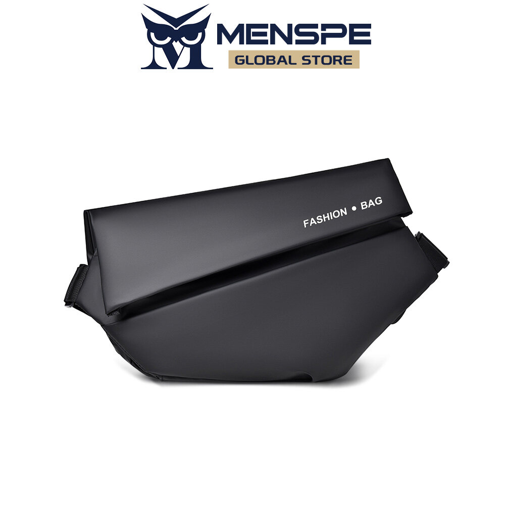 MENSPE Crossbody Bag Men Shoulder Bag Short Travel Bag Messenger Bag Chest Bag School Bag Large Capacity Shoulder Bag Men College Style