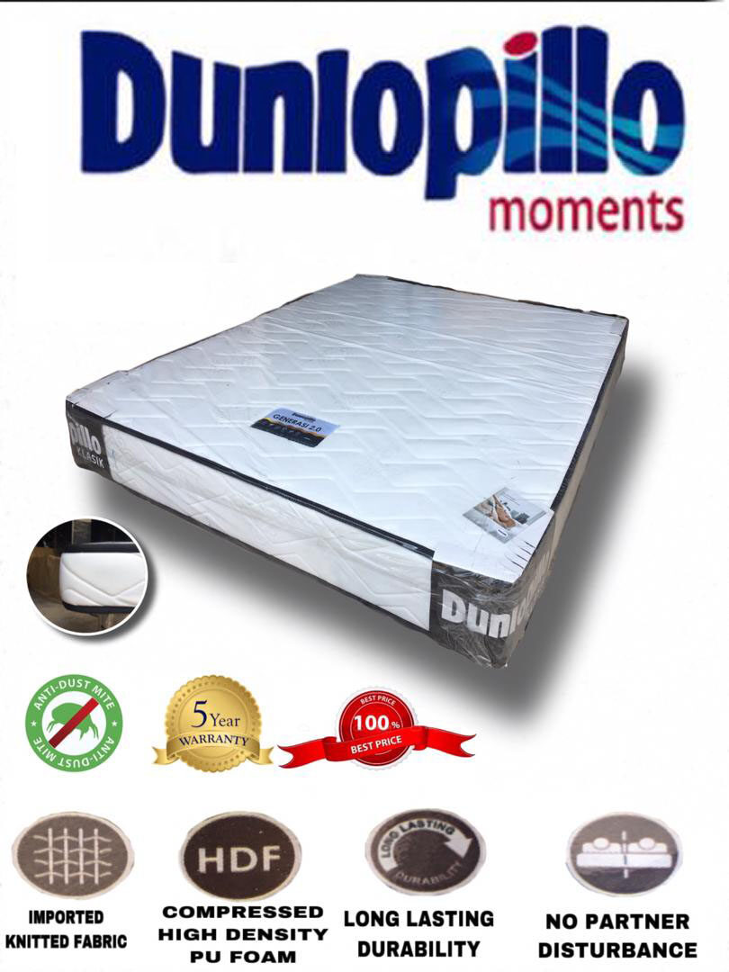 [ FREE 1 X RM99 KING KOIL PILLOW ] Dunlopillo Orthorest 8 Inch