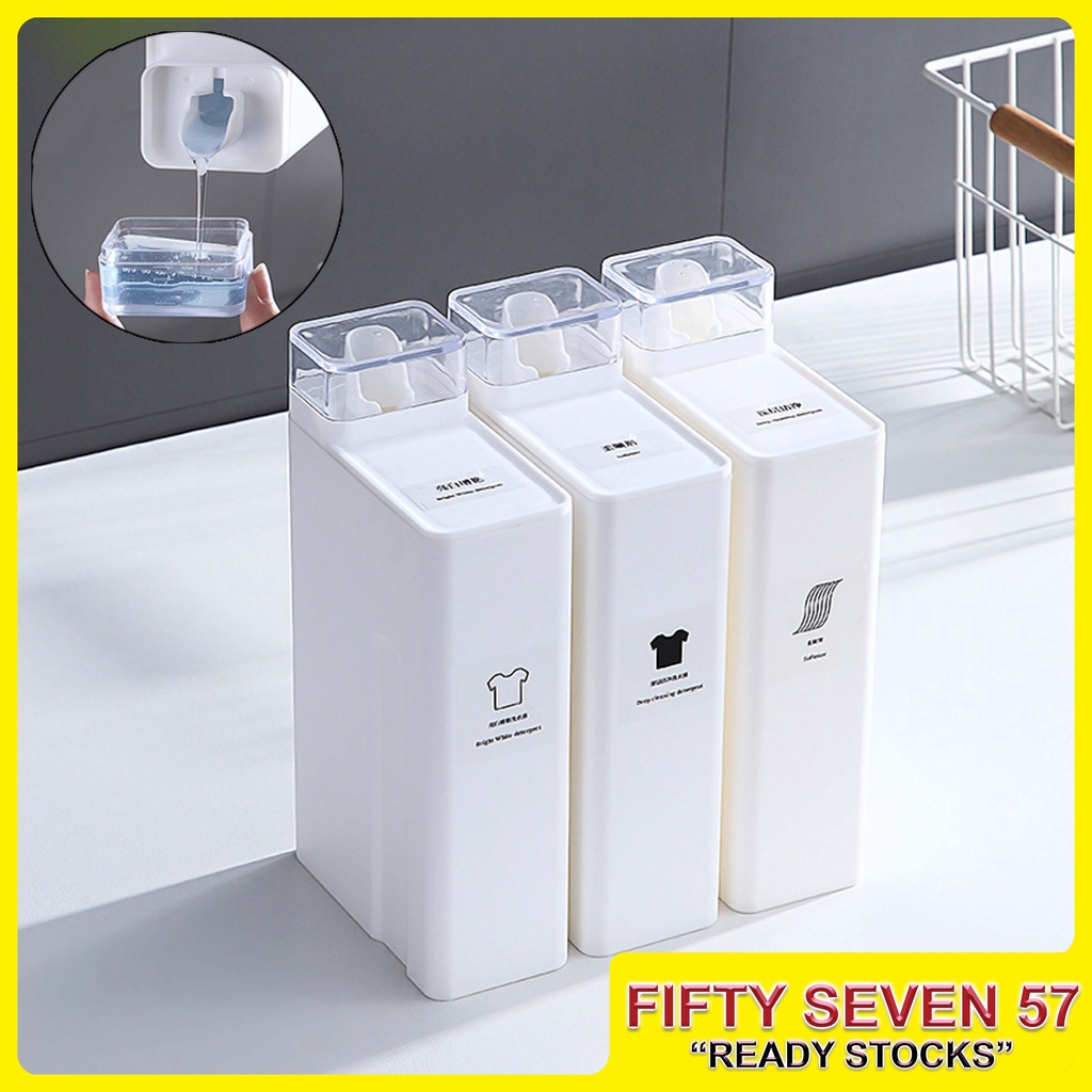 House Laundry Detergent Bottle Large Capacity Clothes Softener Shampoo Shower Gel Bottle Botol Pencuci Dobi Pembotolan Pencuci Pakaian Harga  54 Ringgit*Penghantaran Percuma