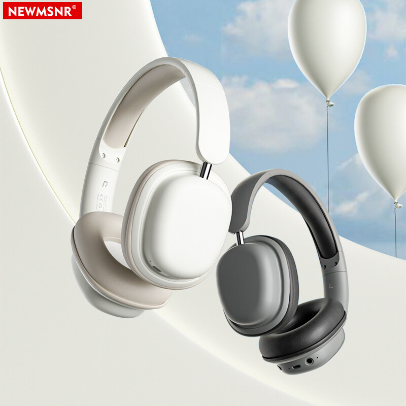 With Extra Mic Newmsnr 360 ENC Microphone Bluetooth Headphones 3D Surround