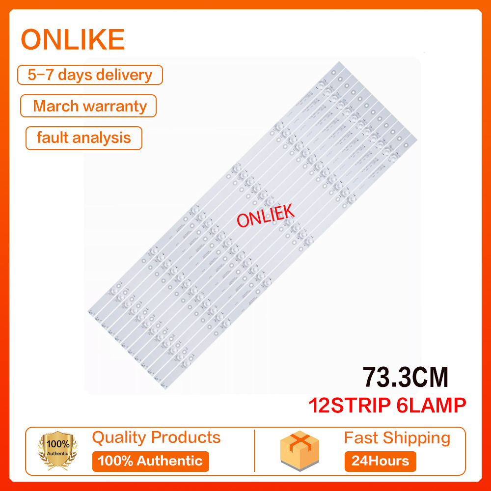 สมาร์ททีวี แอนดรอยด์ทีวีความคมชัดสูง 4K ONLIKE LE65U6600U HAIER 65 INCH LED TV BACKLIGHT ( LAMPU TV ) 65" BACKLIGHT