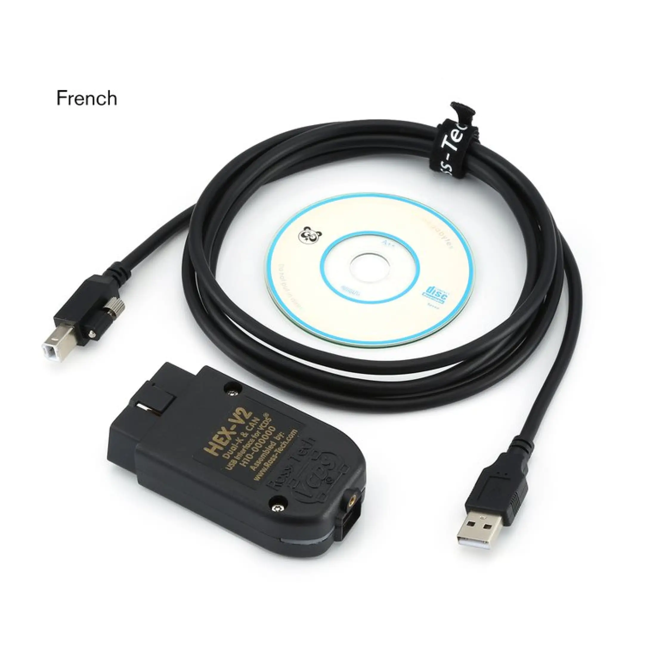 Oh Vcds Hex V2 V2 18 9 Can Usb Car Auto Fault Diagnosis Wire German English Lazada Singapore