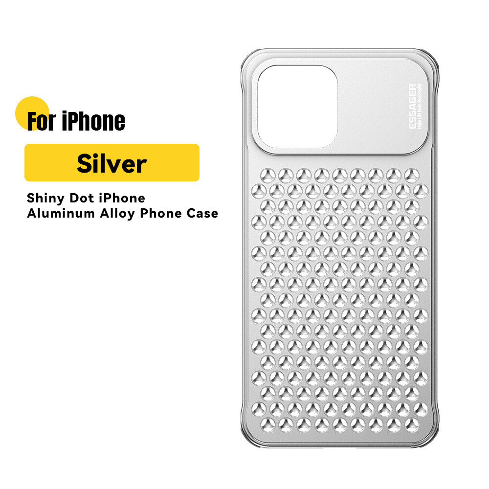 Essager nhôm hợp kim điện thoại di động Ốp điện thoại cho Iphone 13 14 15 Pro Max Ánh sáng trọng lượ