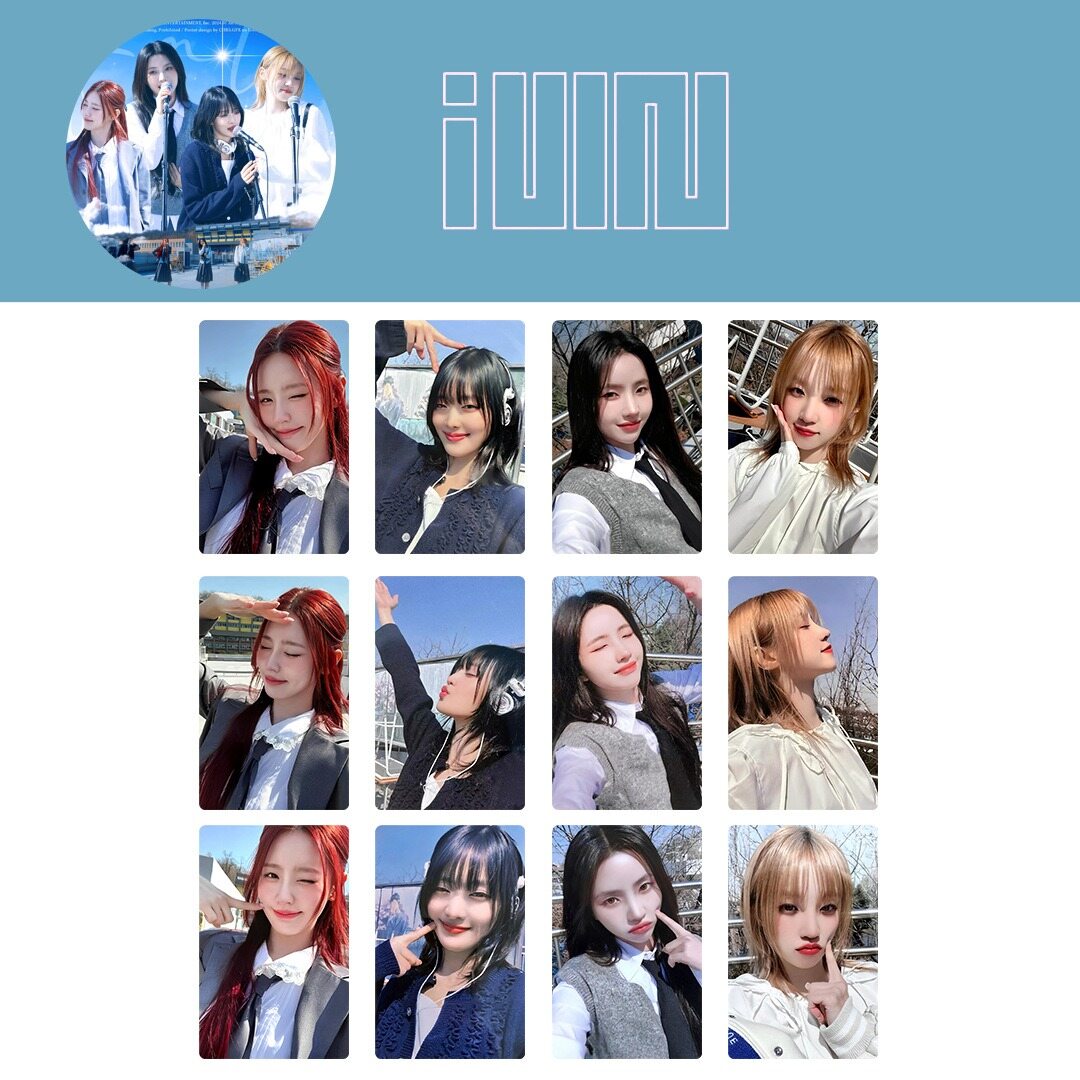 I-DLE Số Phận photocards Miyeon yuqi shuhua soyeon thẻ ảnh 4 mỗi bộ