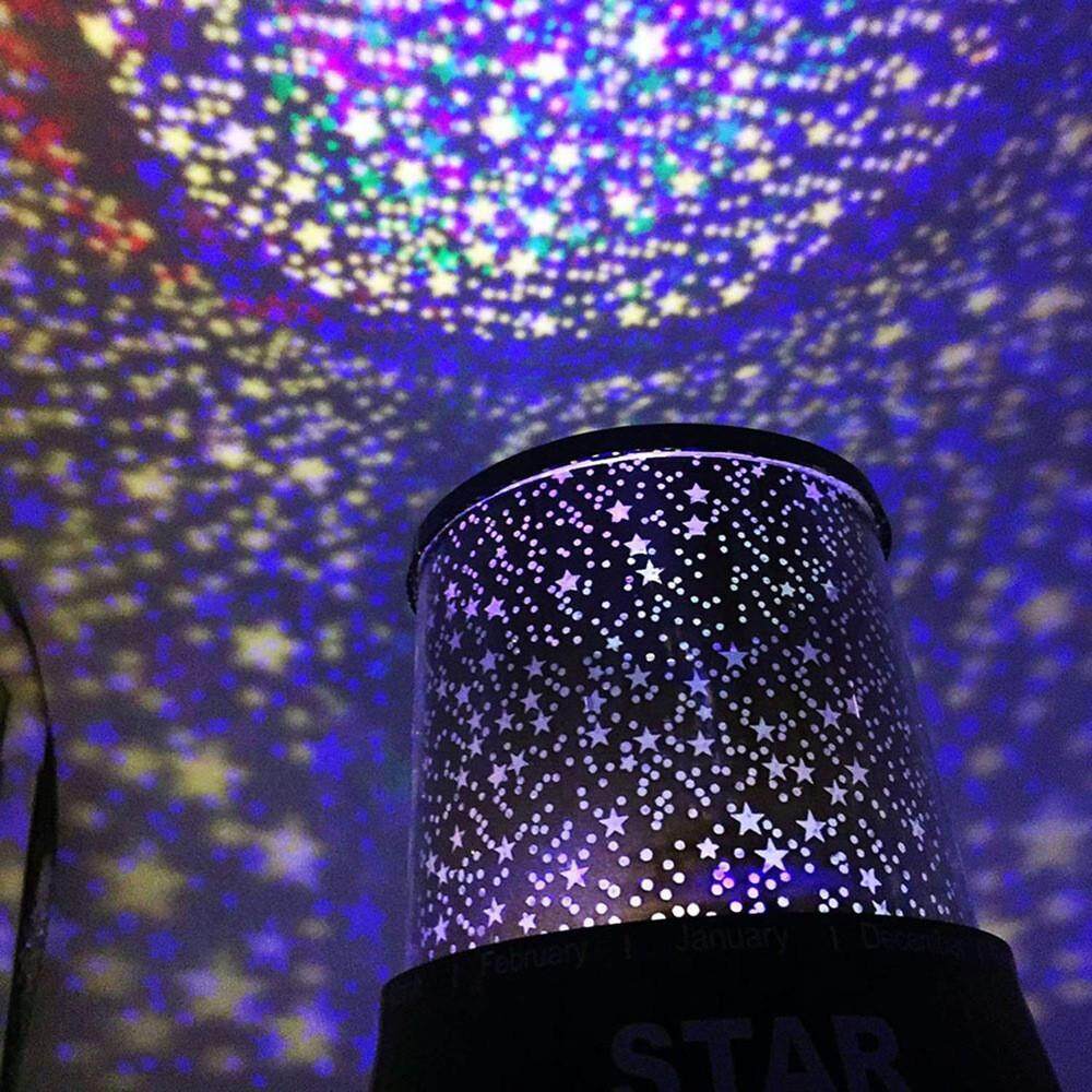 led rotating star projector