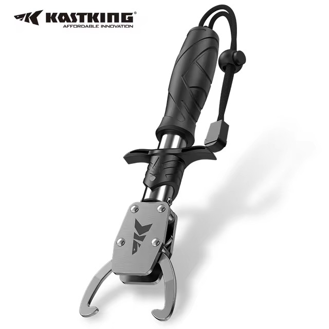 KastKing Paradox 9"Lip Grip,Corrosion-Resistant Stainless Steel Fish Landing Tool with Non-Slip Elastomer Handle,Easy-UseTrigger ราคา 459 บาท*ส่งฟรี