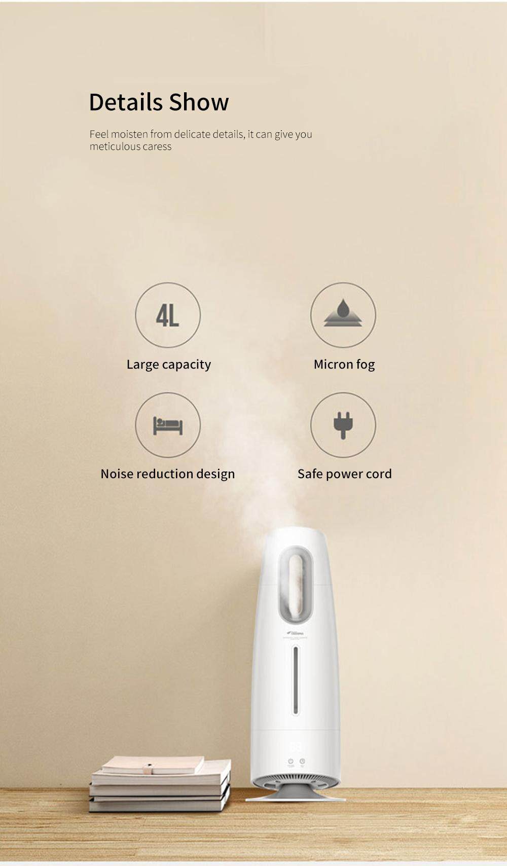 DEERMA DEM - LD700 Mist Humidifier 4L Air Purifying for Air-conditioned Rooms Office