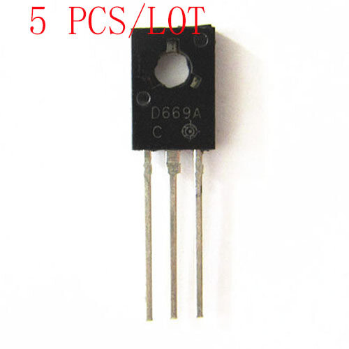 5 cái/lốc d669a 2sd669 2sd669a bóng bán dẫn bù nhiệt độ ống âm thanh bóng bán dẫn điện