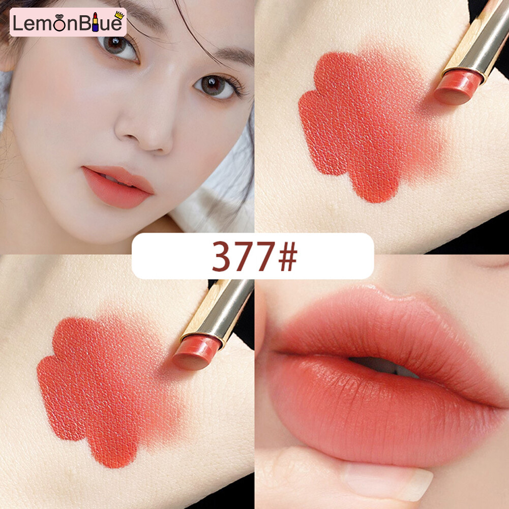 Gambar Matte Lipstick Lip Glaze Non Stick Portable Lips Makeup Tool Great Gift Women Girls Cosmetic Tool High Pigmented Long Lasting