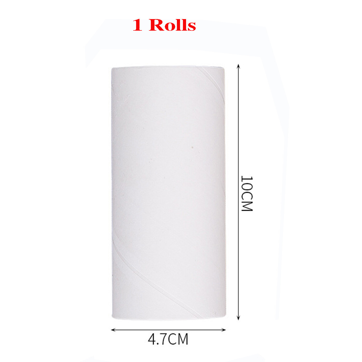 1PC Sticky Paper Roller Super Sticky Clothes Lint Rolling Remover Sofa Curtain Fabric Pet Hair Dust Fuzz Removal Roller - 4