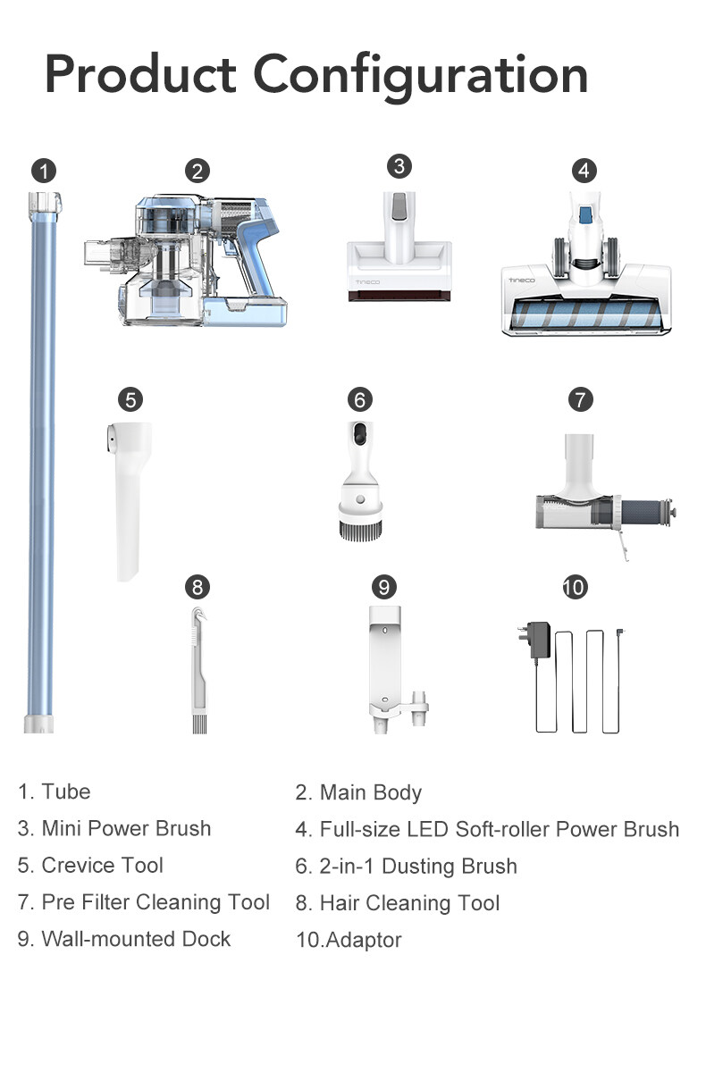 [2 Years Warranty] Tineco A11 Hero Cordless Stick Handheld Vacuum