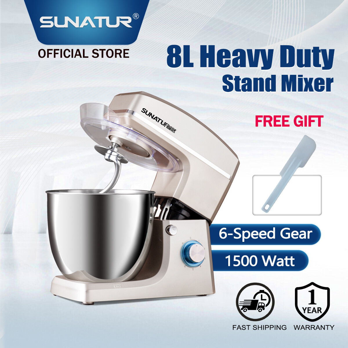 SUNATUR 16L スタンドミキサー　2200ワット SUNATUR Official Store - Amazing products with exclusive discounts