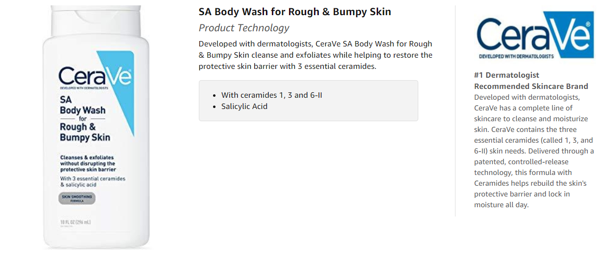 cerave sa body wash near me