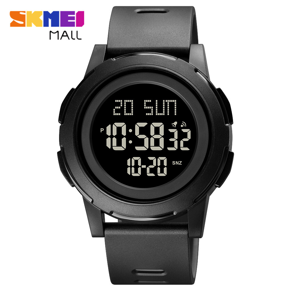 Skmei đồng hồ nam 1732 đồng hồ đeo tay thể thao thường ngày hai thời gian đồng hồ đeo tay nữ dây đeo thời trang trong suốt chống nước 50m