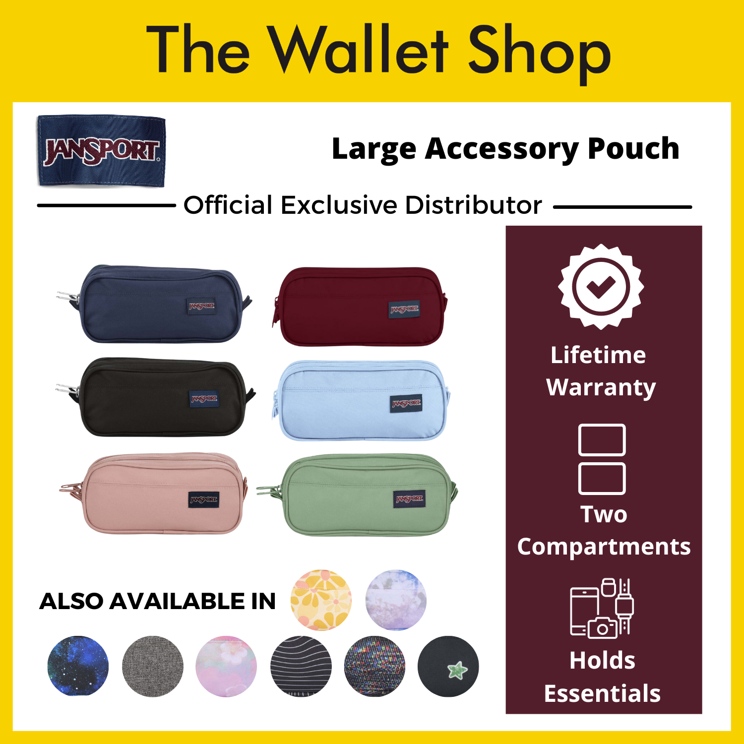 Buy Jansport Pencil Case Online at a Better Price Lazada Malaysia