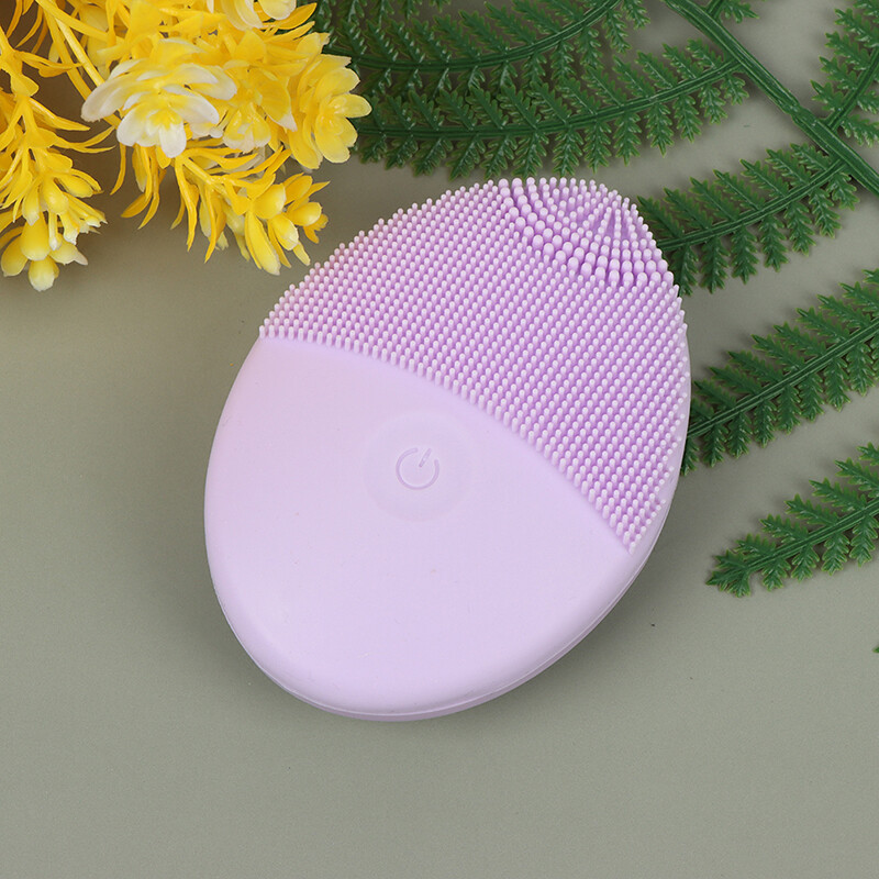 Gambar Health Beauty Sjqgqx Silicone Electric Face Cleansing Brush Ultra Sonic Facial Skin Cleaner Massager