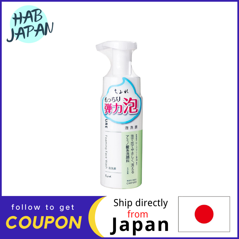 Gambar Chifure Cosmetics Chifure Foam Face Wash Foam Face Wash S 180ml   Refill 180ml Amino acid based cleanser that gives off elastic foam as it is and can be washed gently?Ship directly from Japan?