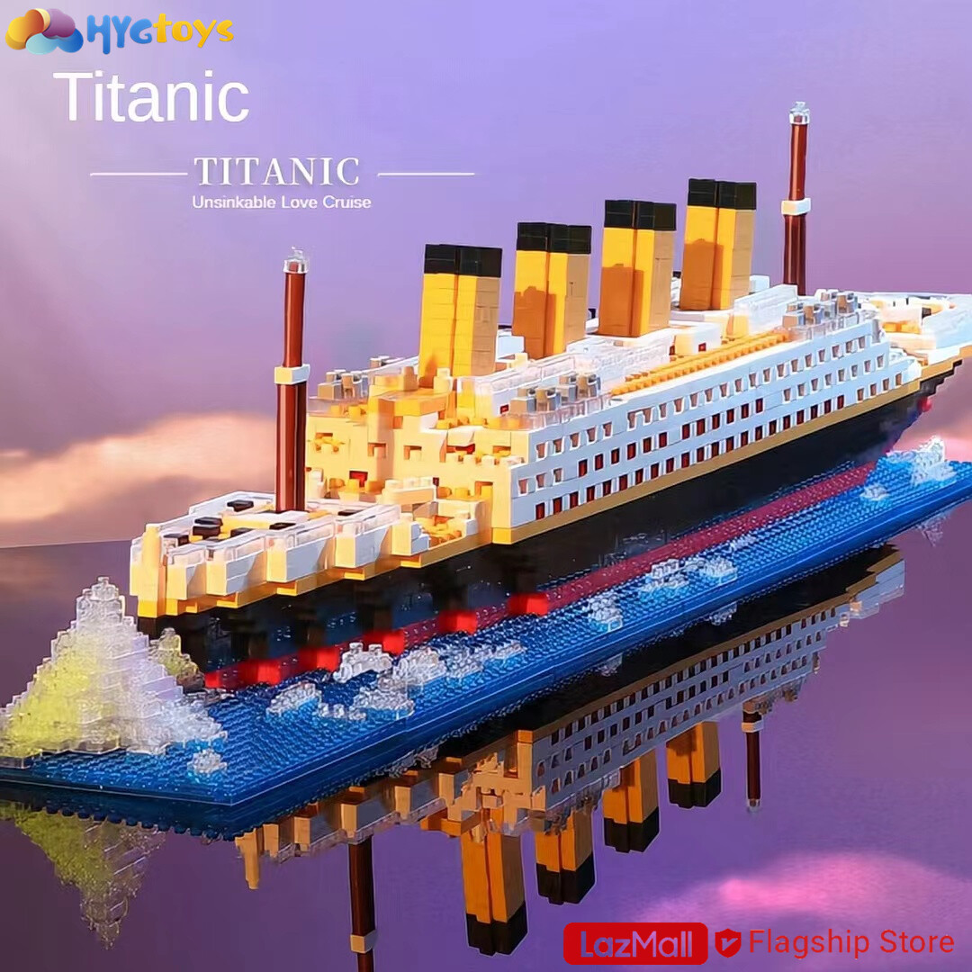 Hyg nhiều loại tàu titanic titanic 1860/3800 + cái 3d mô hình tàu titanic các khối xây dựng hạt vi mô đồ chơi lắp ráp quà tặng trẻ em đồ chơi tàu đồ chơi mô hình titan nhỏ thuyền khối nhỏ tự làm khối gạch nhỏ khối xây dựng đồ chơi xếp hình trẻ em